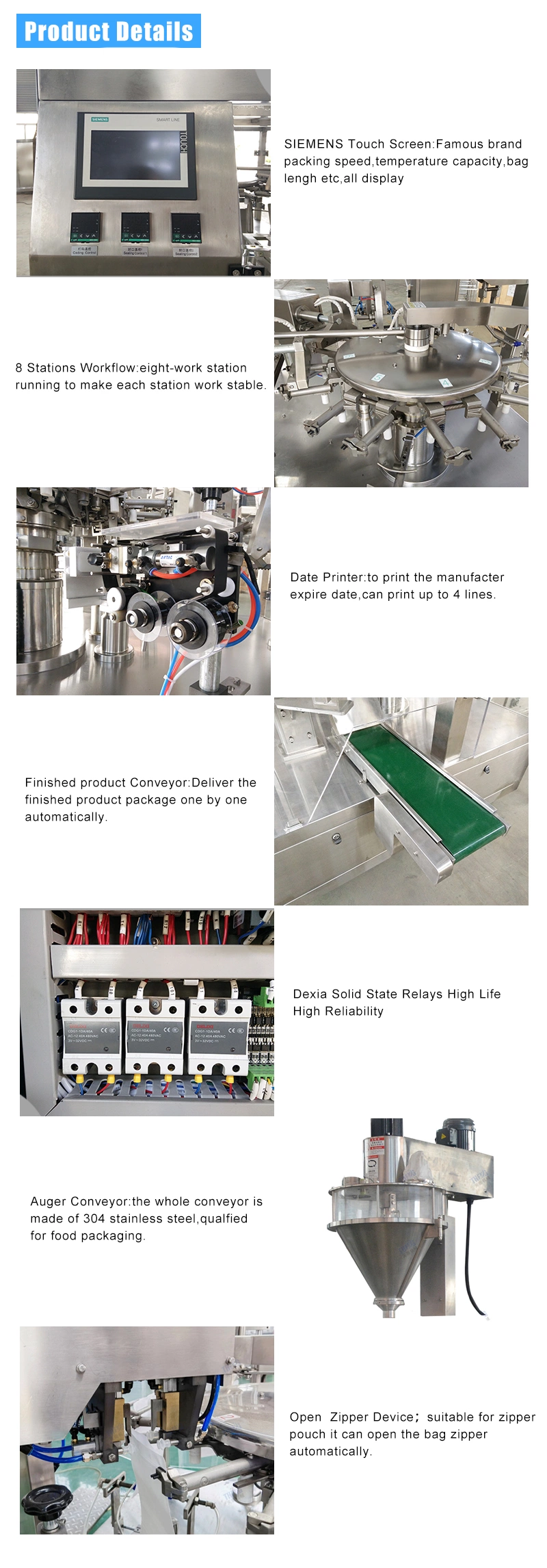 Automatic Stick Pack Liquid Chocolate Packing Machine Multi Lane Liquid Packing Machine